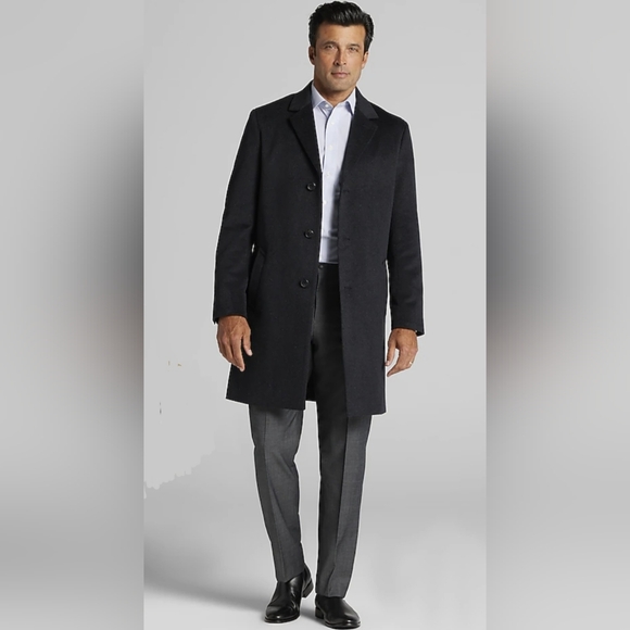 Jos. A. Bank Other - Jos. A. Bank Traditional Fit Charcoal Top Coat